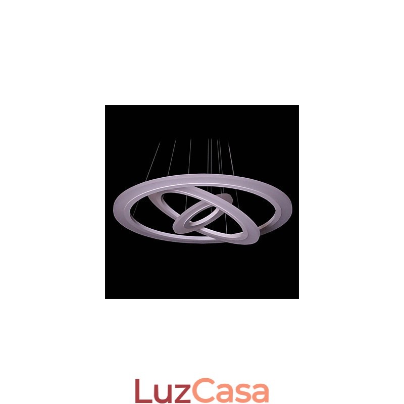 Luminária pendente acrílica moderna contemporânea de 75 watts