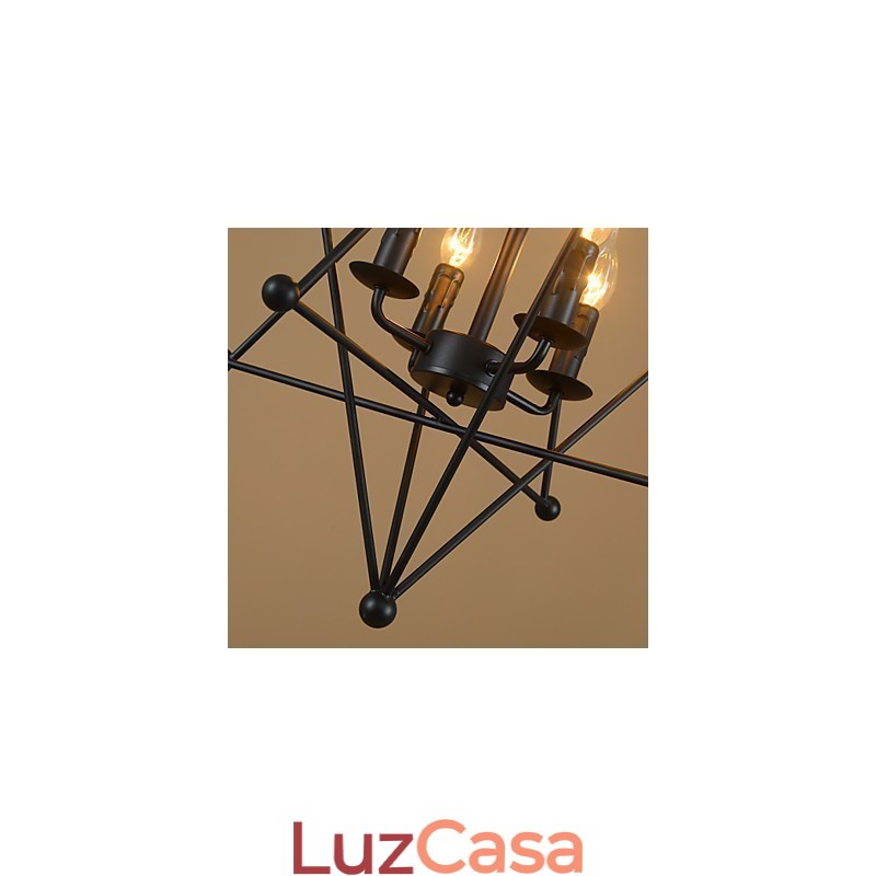 Retro Classic Metal Ceiling Lights Simples Luminárias Pendentes Café Luminária Pendente