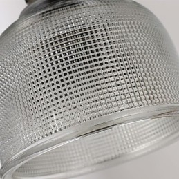 Lustre nórdico pequeno de vitral restaurando formas antigas