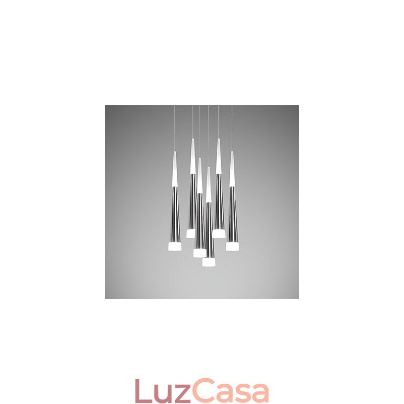 Luminárias pendentes modernas contemporâneas de metal