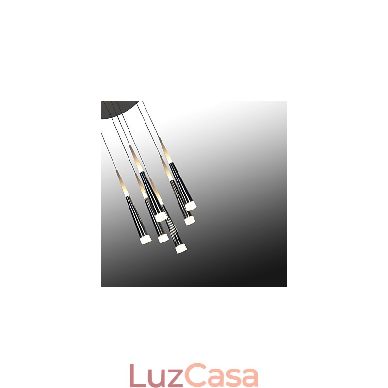 Luminárias pendentes modernas contemporâneas de metal