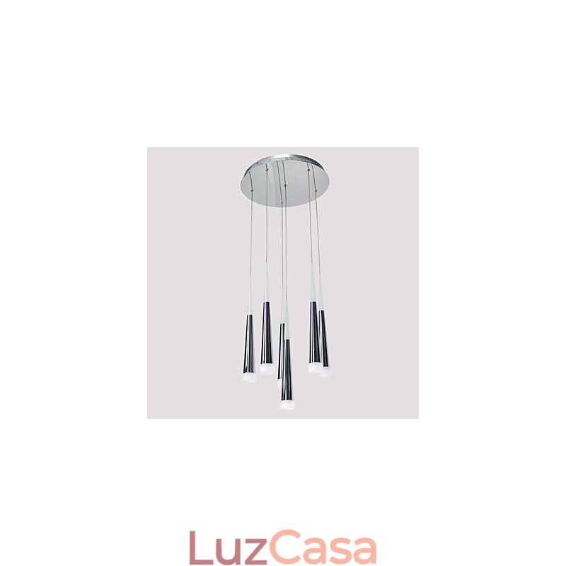 Luminárias pendentes modernas contemporâneas de metal
