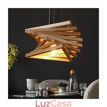 1Pendente de luz tradicional clássico estilo country mini com pintura em madeira e bambu 1Pendente de luz tradicional clássico estilo country mini com pintura em madeira e bambu