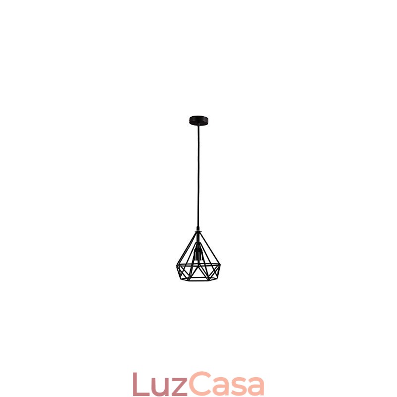 Estilo Mini Retro Pintura Metal Pendente Luz Garagem
