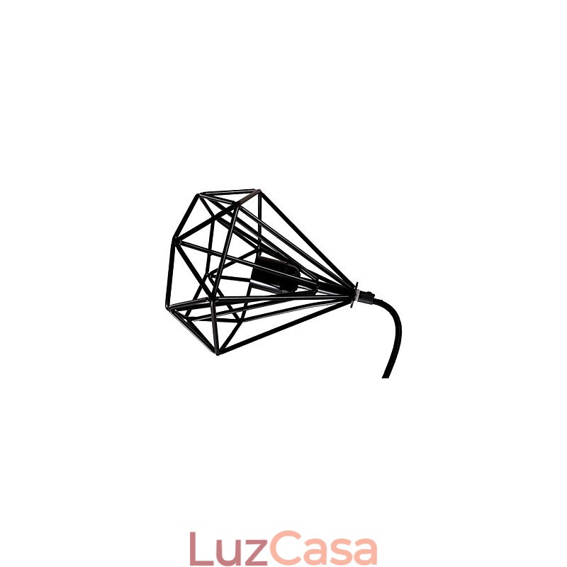Estilo Mini Retro Pintura Metal Pendente Luz Garagem