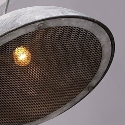 Abajur Preto Lustre de Ferro Forjado Armazém Industrial Café Tampa Abajur Lustre