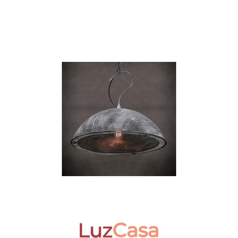 Abajur Preto Lustre de Ferro Forjado Armazém Industrial Café Tampa Abajur Lustre