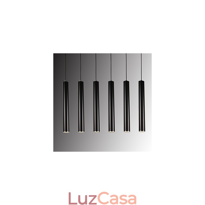 Luminárias pendentes modernas contemporâneas de metal