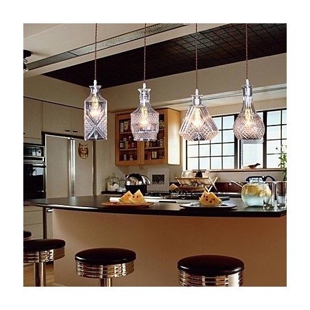 40W*4 Moderno Contemporâneo Tradicional Clássico Vintage Ilha Metal Pendente Luz 40W*4 Moderno Contemporâneo Tradicional Clássico Vintage Ilha Metal Pendente Luz
