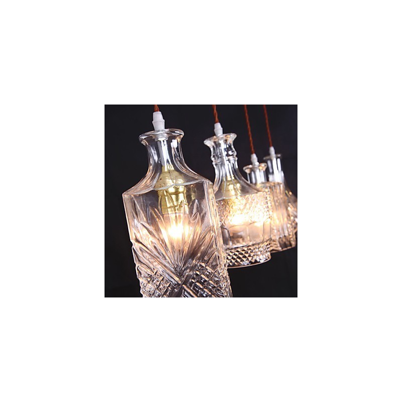 40W*4 Moderno Contemporâneo Tradicional Clássico Vintage Ilha Metal Pendente Luz