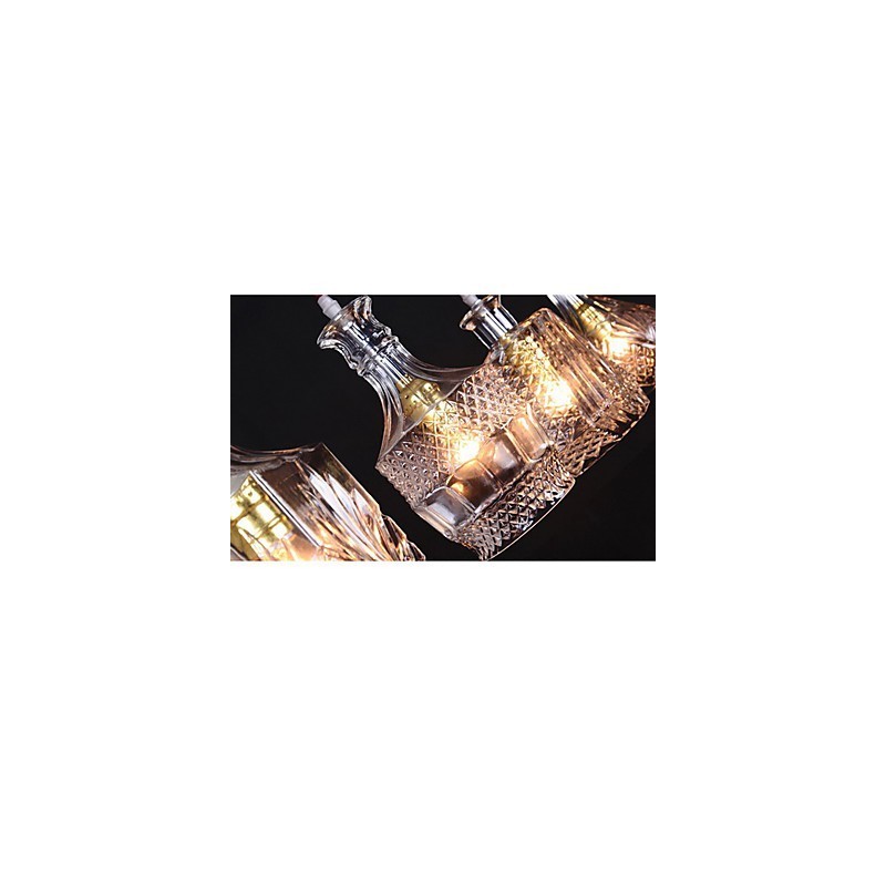 40W*4 Moderno Contemporâneo Tradicional Clássico Vintage Ilha Metal Pendente Luz