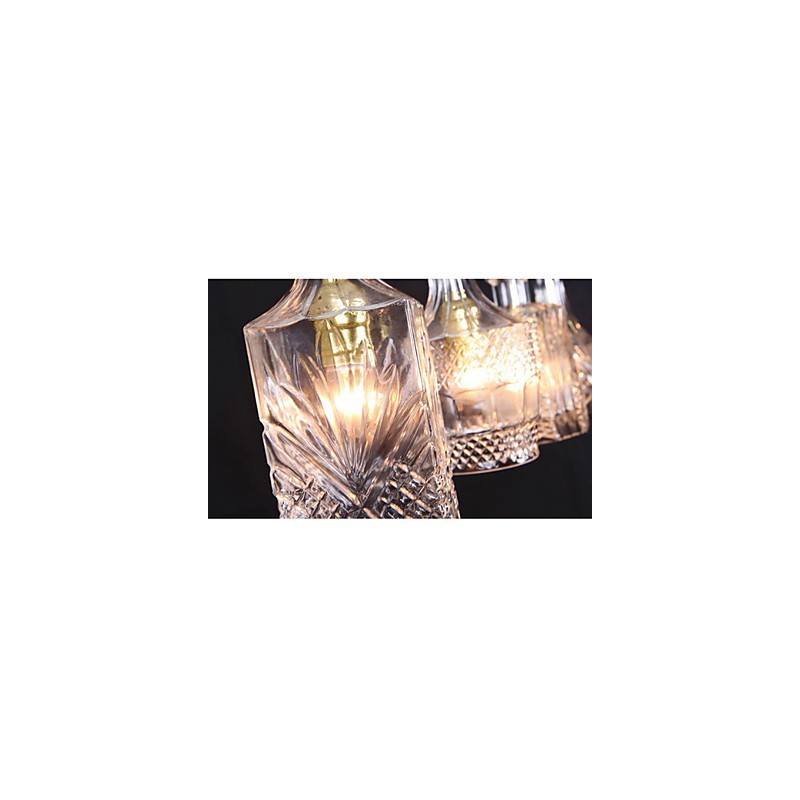 40W*4 Moderno Contemporâneo Tradicional Clássico Vintage Ilha Metal Pendente Luz