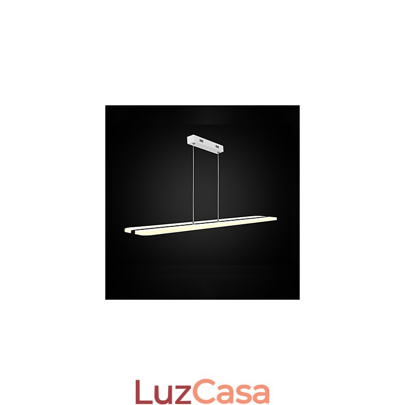 Luminárias de lustre pendente de acrílico com