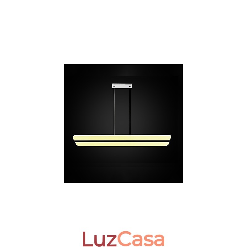 Luminárias de lustre pendente de acrílico com