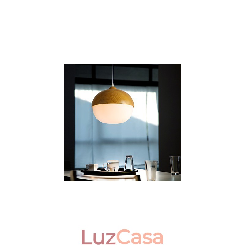 Nordic Contraído Cogumelo Criativo Nozes Única Cabeça Lustre de Vidro Lâmpada Luz