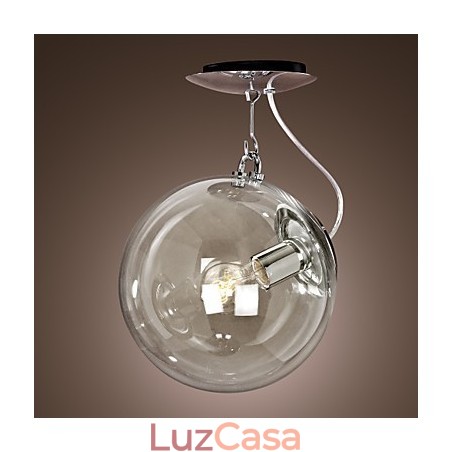 Luminária pendente anodizada estilo globo moderno e contemporâneo Luminária pendente anodizada estilo globo moderno e contemporâneo