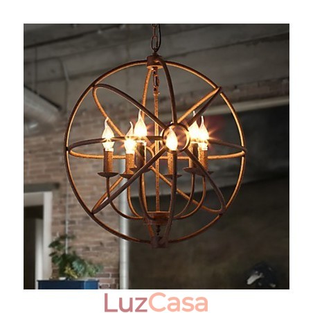 Luzes sentadas Nordic Country Ferro forjado Americano Retro Vela Lustre O Lustre Preto Luzes sentadas Nordic Country Ferro forjado Americano Retro Vela Lustre O Lustre Preto