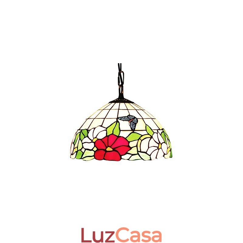 Luminária pendente galvanizada estilo mini