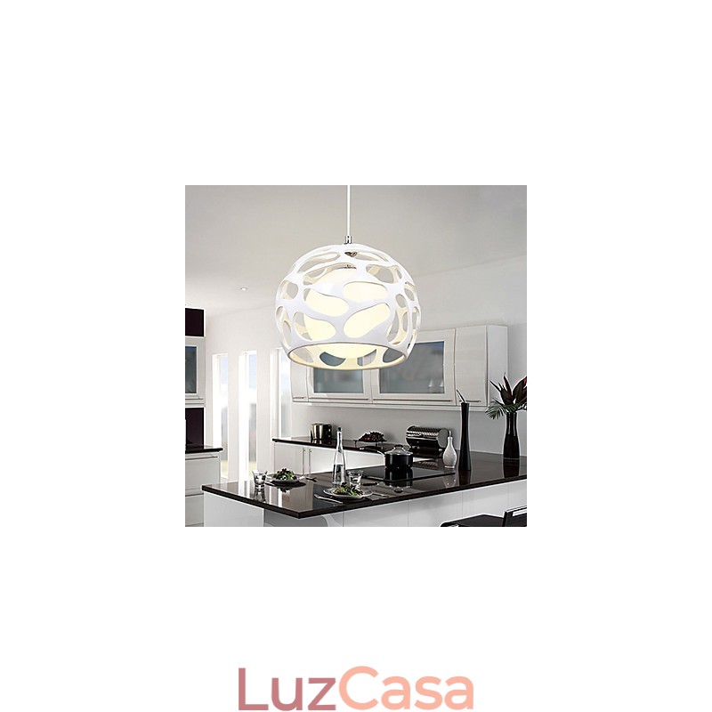 Luminárias pendentes estilo mini moderno contemporâneo resina