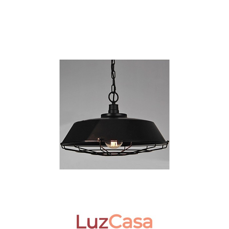 1 Luminária pendente de metal vintage
