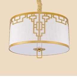 Iluminação suspensa estilo chinês simplicidade moderna