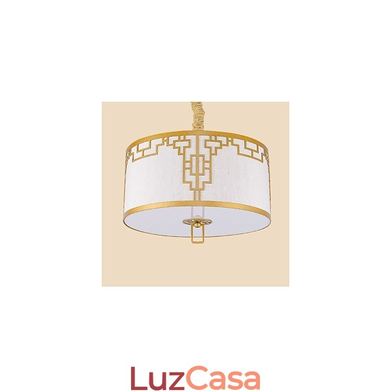 Iluminação suspensa estilo chinês simplicidade moderna