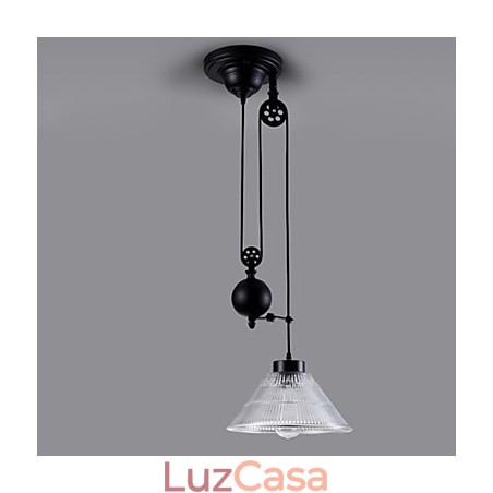 Luminária pendente vintage 1 luminária ilha luminária foyer pendentes metal + galss Luminária pendente vintage 1 luminária ilha luminária foyer pendentes metal + galss