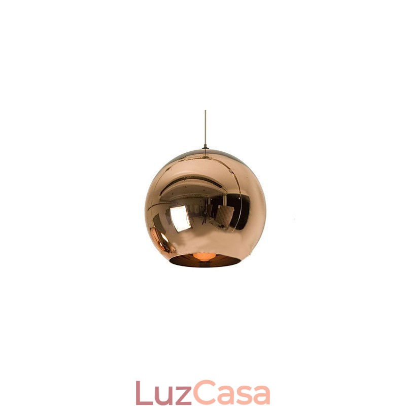 Criativo Simples Vidro Nórdico Retro Galvanoplastia Bola Pendente Lâmpada Luz