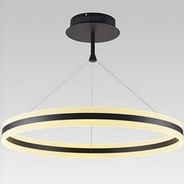 Luminária pendente estilo simples e moderno para decoração de interiores