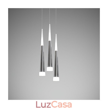 Luminária pendente tripla moderna contemporânea para jantar infantil de metal com dossel redondo Luminária pendente tripla moderna contemporânea para jantar infantil de metal com dossel redondo