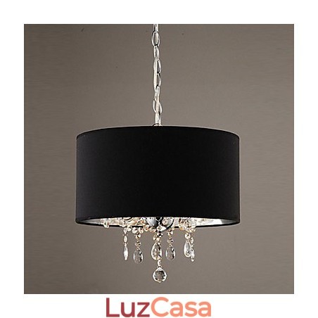 Lustre moderno contemporâneo de cristal estilo mini cromado Lustre moderno contemporâneo de cristal estilo mini cromado