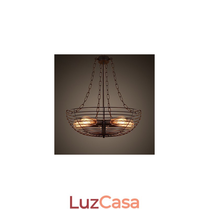 Retro Classic Metal Ceiling Lights Simples Luminárias Pendentes Café Luminária Pendente