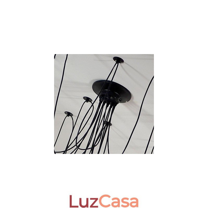 Vintage Edison Múltiplo Ajustável DIY Lâmpada de Teto Luz Pingente Iluminação Lustre Moderno Chique Industrial Jantar