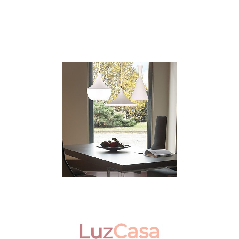 Mini Estilo Pintura Metal Pendente Luz