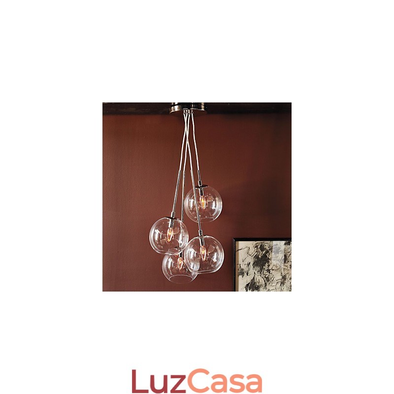 Luminária pendente estilo mini clássico tradicional com pintura