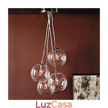 Luminária pendente estilo mini clássico tradicional com pintura Luminária pendente estilo mini clássico tradicional com pintura