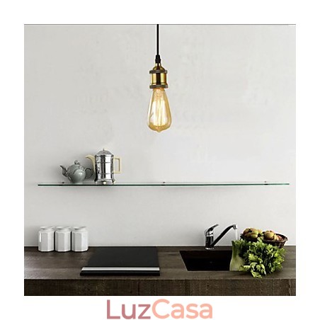 Luzes Pendentes Tradicionais Clássico Vintage Retro Country Garagem Metal Luzes Pendentes Tradicionais Clássico Vintage Retro Country Garagem Metal