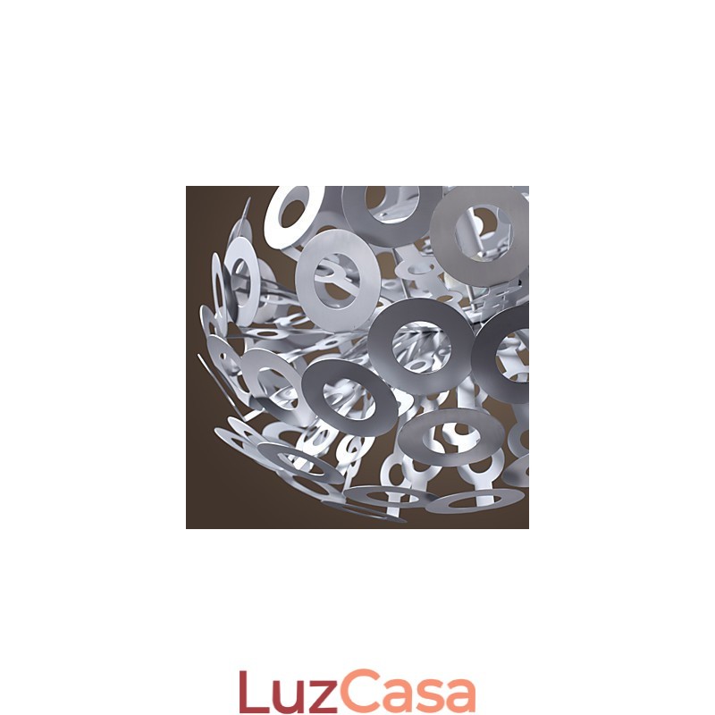 Luminária pendente moderna em formato de círculo Abajur em destaque