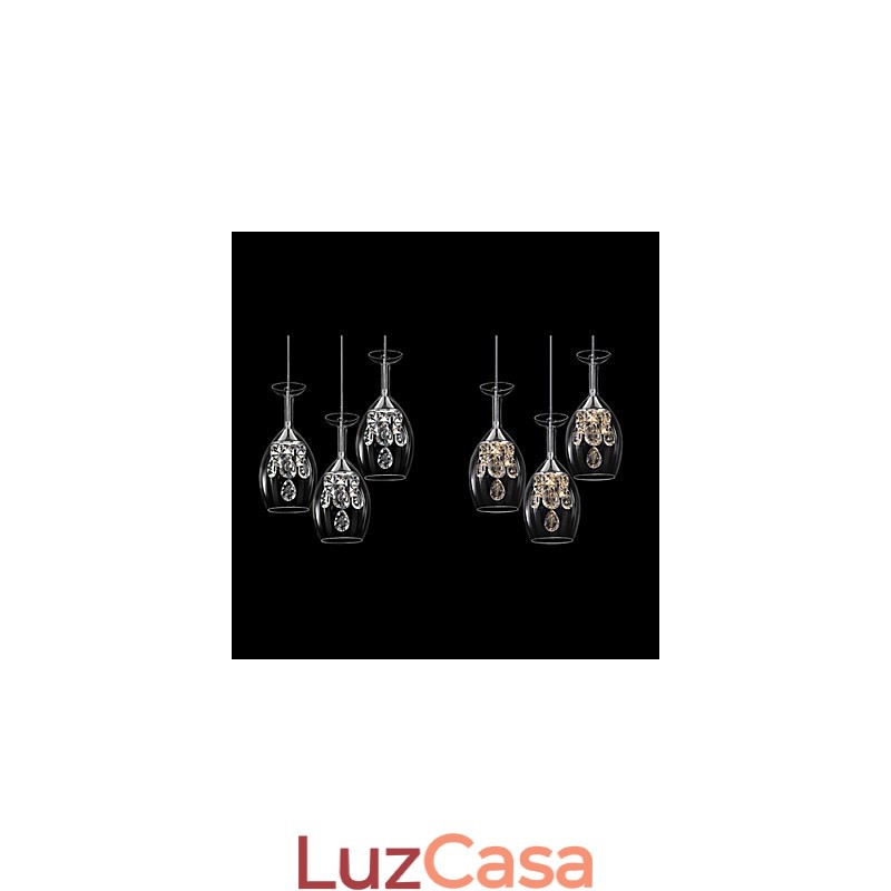 Ilha Contemporânea Moderna Outros Lustre de Metal Pendente Luz