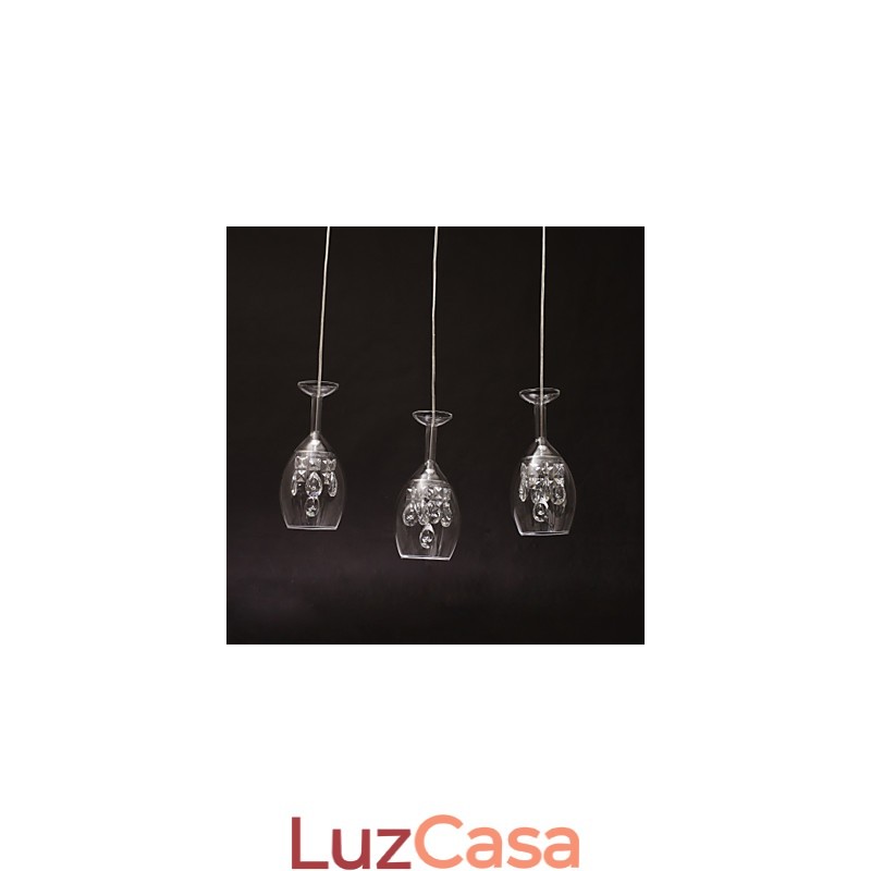 Ilha Contemporânea Moderna Outros Lustre de Metal Pendente Luz