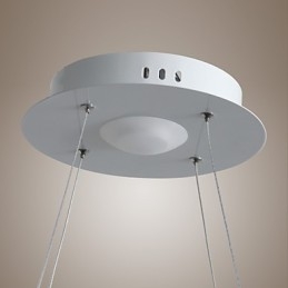 Luminária pendente design moderno living ring