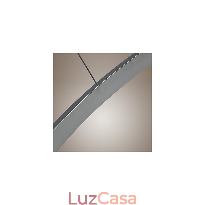 Luminária pendente design moderno living ring