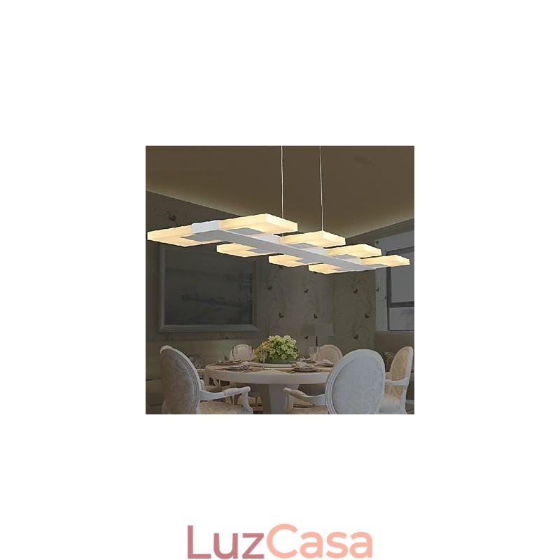 Luminária pendente moderna e contemporânea estilo mini pintura