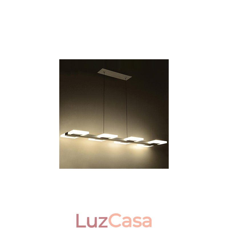 Luminária pendente moderna e contemporânea estilo mini pintura