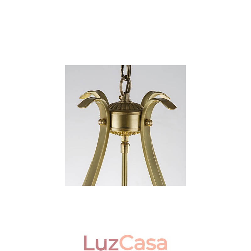 Família de luminárias de teto de cobre com design decorativo contemporâneo moderno