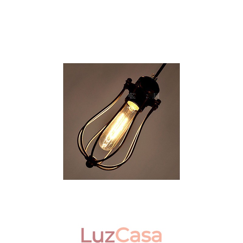 Vintage Edison Múltiplo Ajustável DIY Lâmpada de Teto Luz Pingente Iluminação Lustre Moderno Chique Industrial Jantar