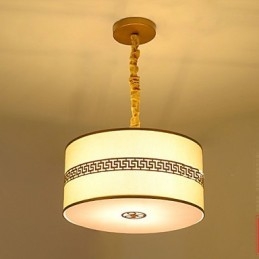 Iluminação suspensa estilo chinês simplicidade moderna
