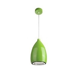 Luminária pendente de metal com pintura de globo contemporânea moderna