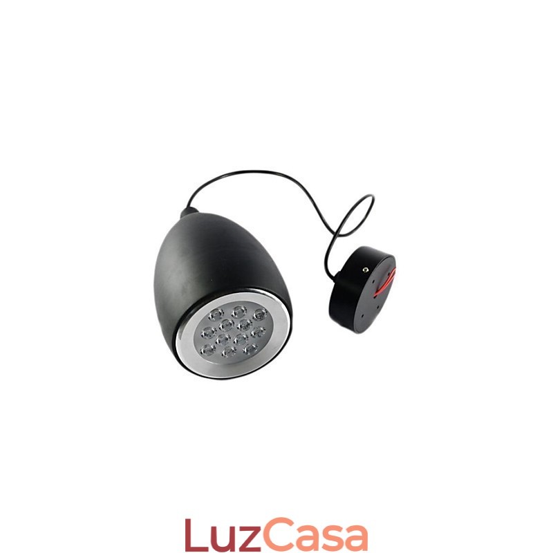 Luminária pendente de metal com pintura de globo contemporânea moderna