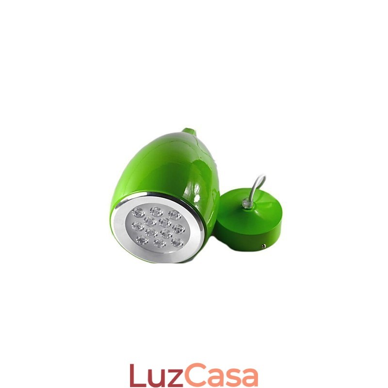 Luminária pendente de metal com pintura de globo contemporânea moderna